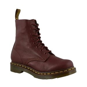 Pascal Burgundy Lace-Up Boots